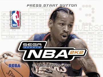 NBA 2K2 screen shot title